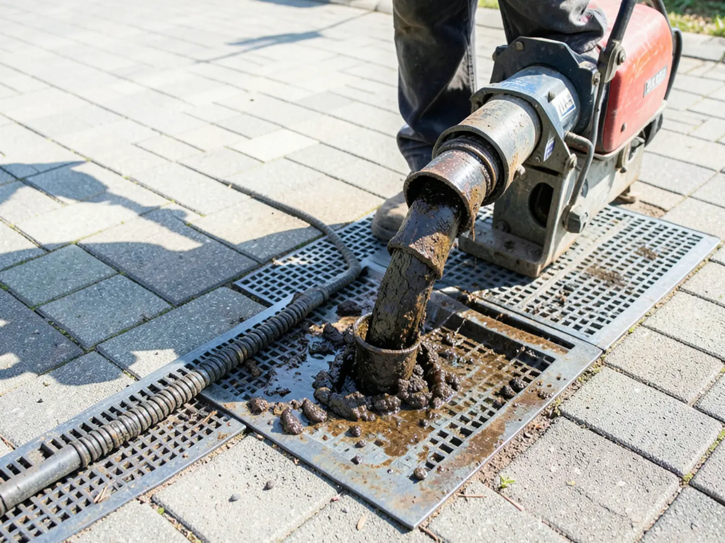 Clearing Grease Clog Older Sewer - Diamond Springs Plumbing