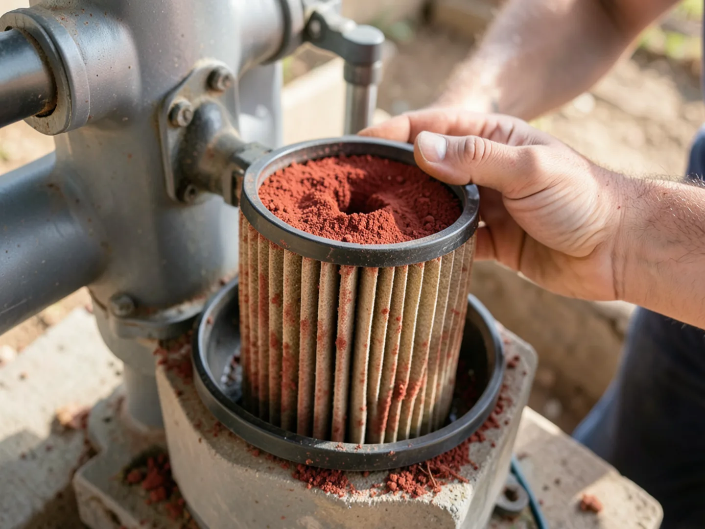 Deep Well Sediment Filter Replacement - Shingle Springs Plumbing