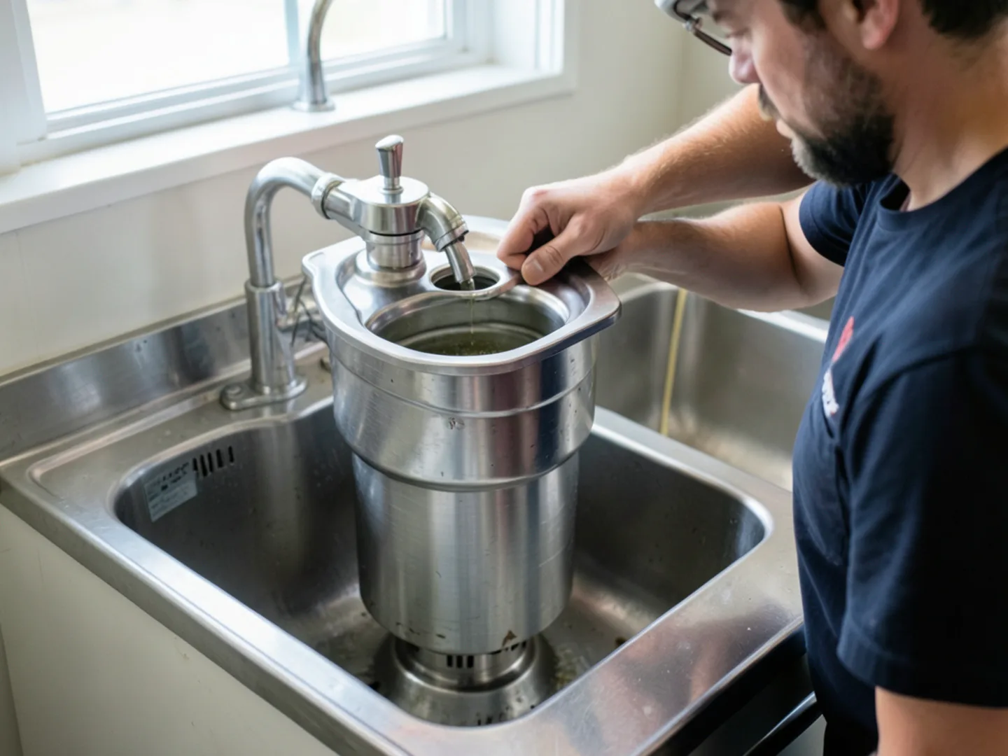 Commercial Under Counter Grease Interceptor - Commercial Plumbing