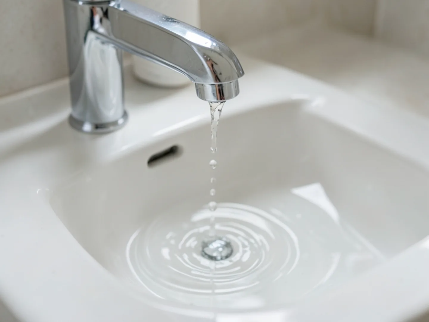 Leaking Bathroom Faucet Dripping Into Drain - Faucet Repair