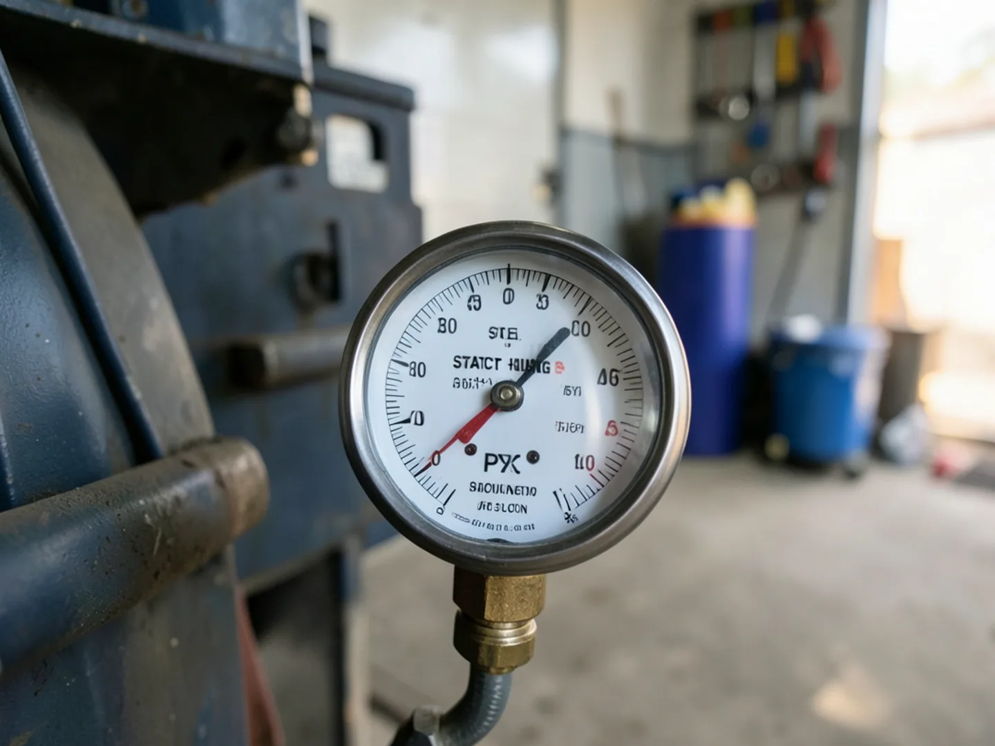 Digital Manometer Testing Gas Line Pressure - Gas Line Installation