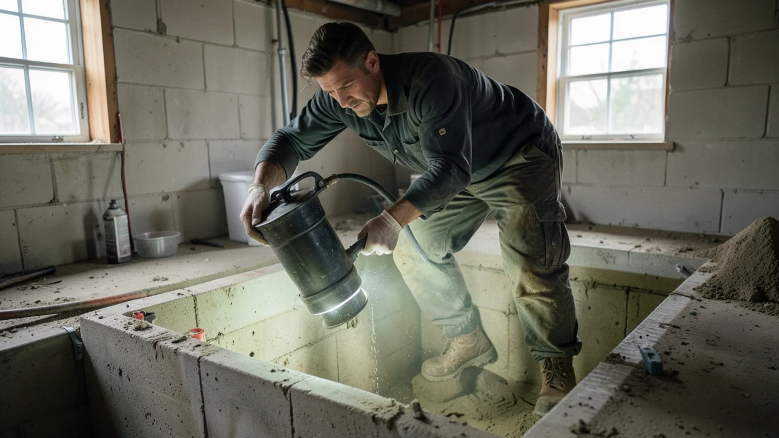 Hero - Sump Pump Installation