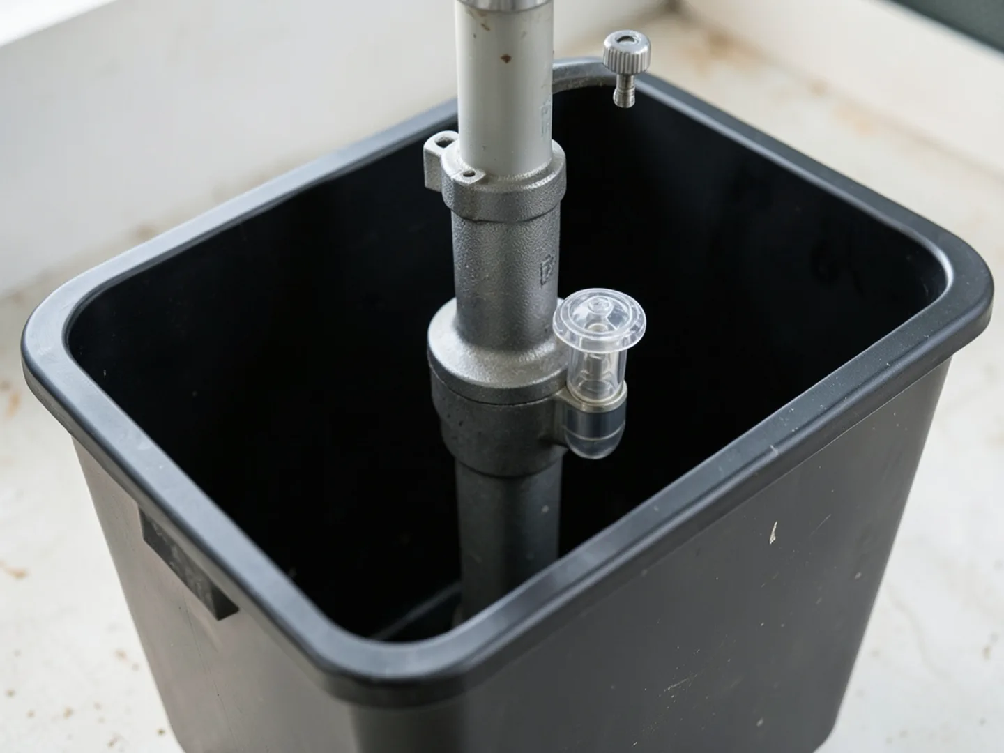 Submersible Pump Vertical Float Switch - Sump Pump Installation