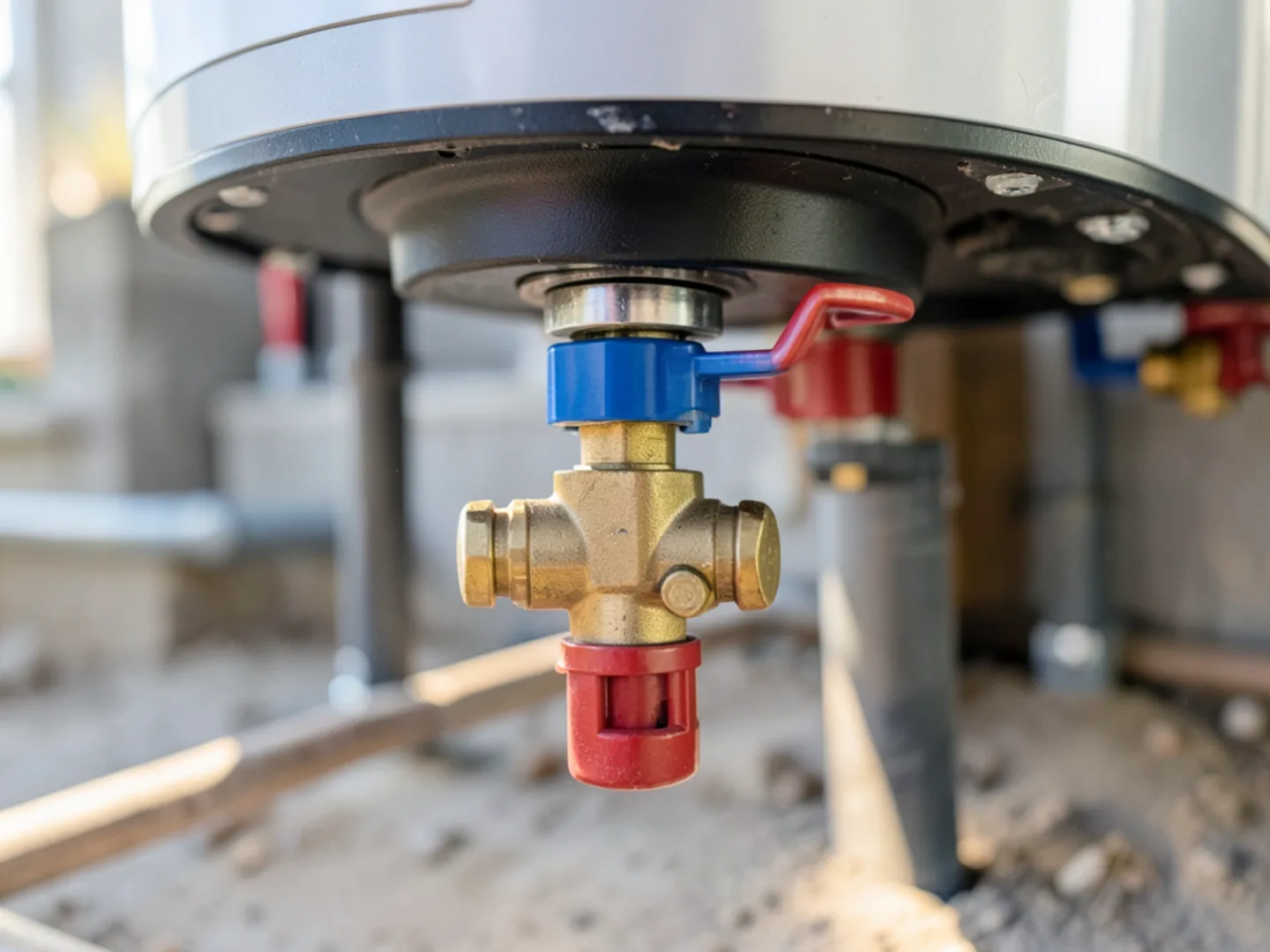 Brass Isolation Valves On Tankless - Tankless Water Heater Installation