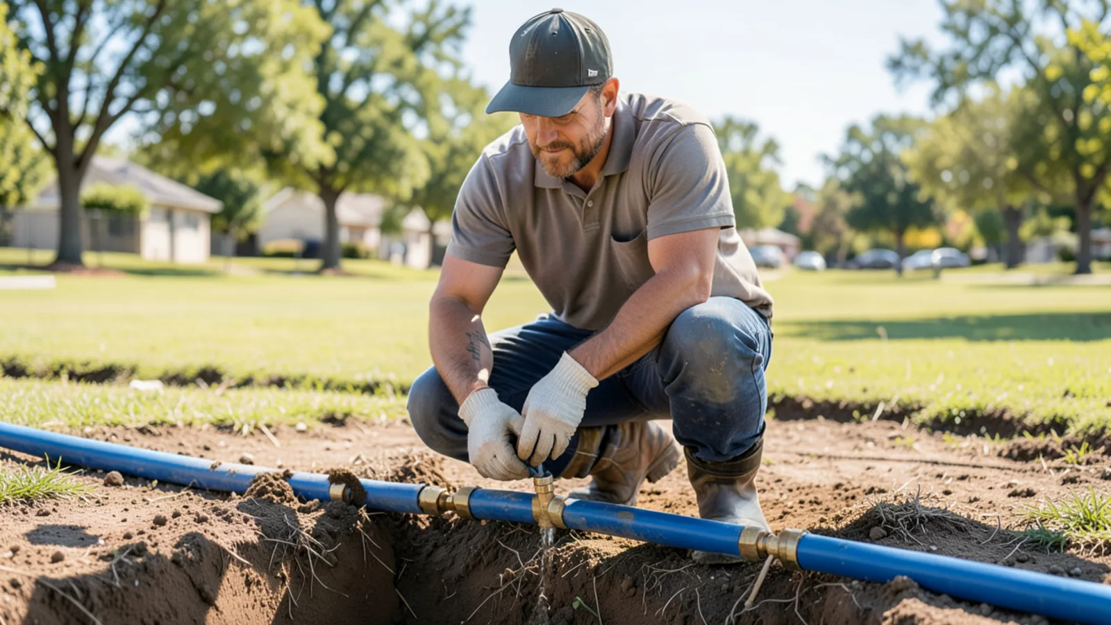Hero - Water Line Repair
